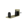 Rolltrak Antique Brass Barn Door Floor Guide 
