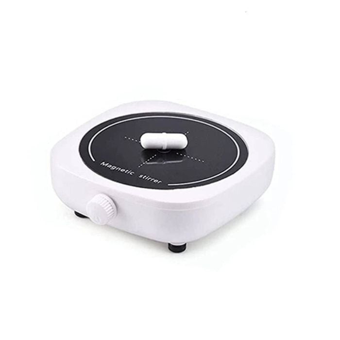 NNEOBA Mini Magnetic Stirrer 4000RPM Portable Mixer White