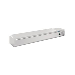 Polar FA857-A G-Series Countertop Prep Fridge - 10 x 1/4 GN