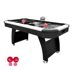 Leaf Living Airmax Ah13 6ft Air Hockey Table Black