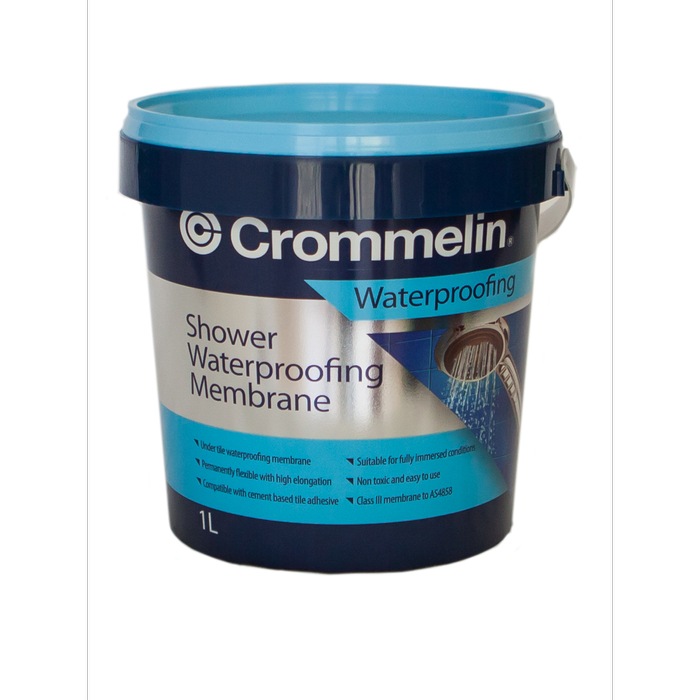 Crommelin 1L Shower Waterproofing Membrane