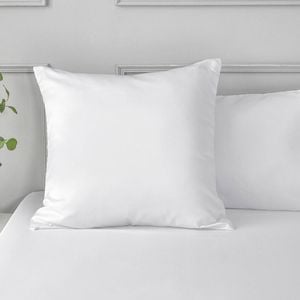 Dreamaker Matte Satin Euro Pillowcase White