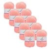 10x Malli Peach Blend Basic 100g Knitting/crochet Craft Yarn Acrylic/poly