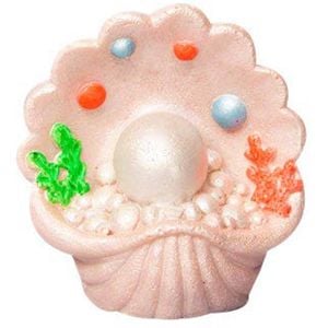 Aqua One Giant Clam W/ Pearls Ornament 9x6.5x9.5cm (37497)