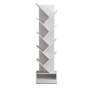 Artiss Tree Bookshelf 9 Tiers - Echo White