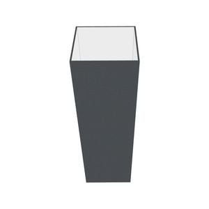 Sector Panel Fencing 90 x 90mm x 2.4m Grey Friars In-Ground Post