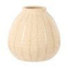 Amalfi Henry Ceramic Vase Small White 18.5x18.5x18cm