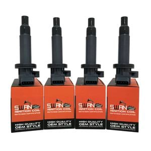 4-Pack SWAN Ignition Coil for Toyota Allex, Celica, Corolla & MR2 (1.8L)