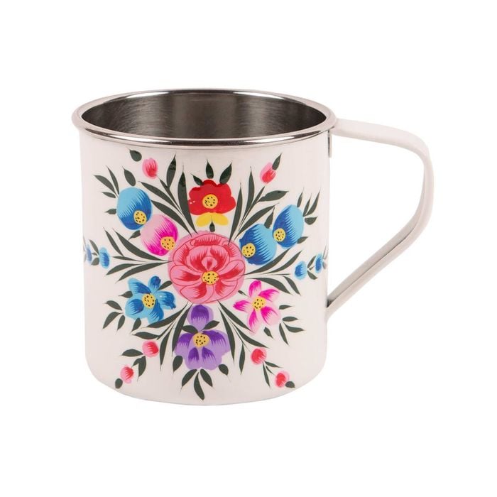 BillyCan Pansy 450ml Hand-Painted Camping Mug