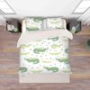 3D Green Crocodile Quilt Cover Set Bedding Set Pillowcases 147