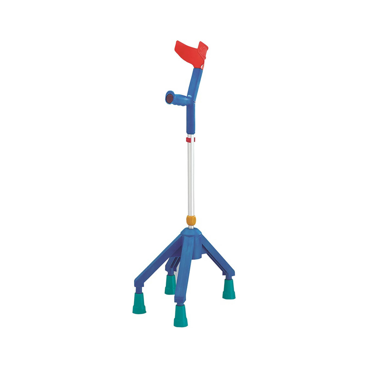 Kids Quad Forearm Crutch - Adjustable Children's Support Open Cuff ...