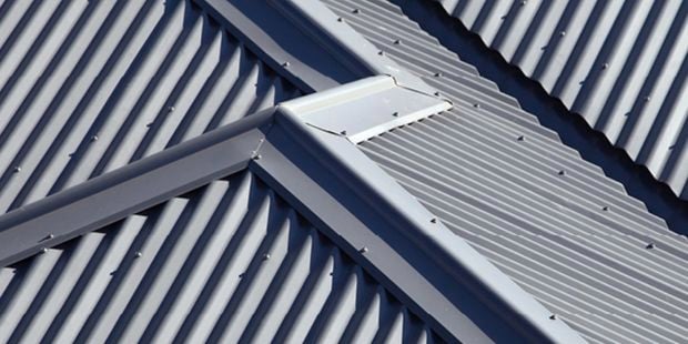 Grey roof.