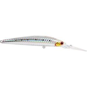Atomic Hardz Slim Twitcher Deep 110mm 15.8g Suspending Fishing Lure Silver Glitter
