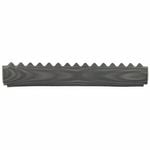 Gutterguard Gumleaf 2mm Hole size for Corrugated Roof Basalt colour 1200mm Long