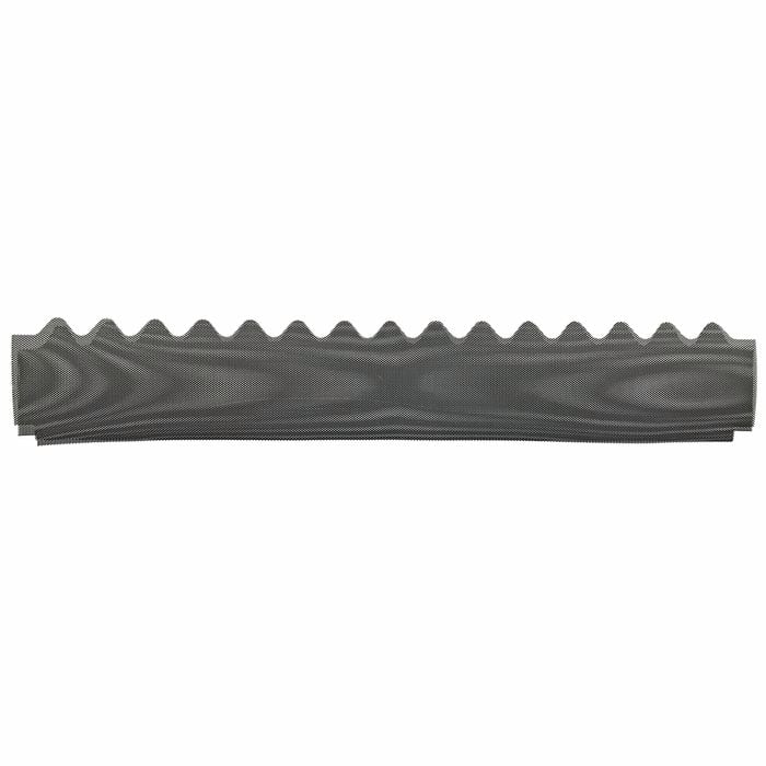Gutterguard Gumleaf 2mm Hole size for Corrugated Roof Basalt colour 1200mm Long