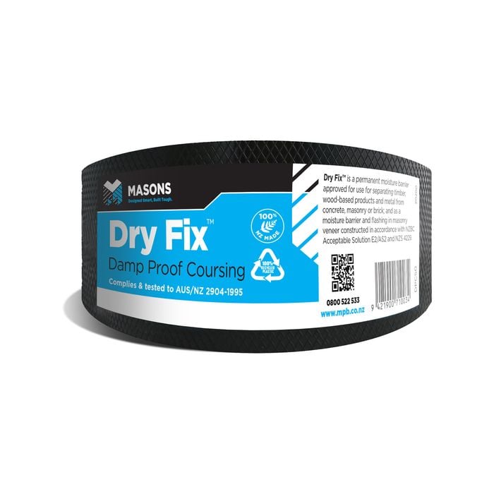 Masons 100mm x 30m DPC Dry Fix