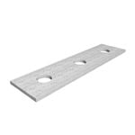 Dunnings 140 x 40mm Galvanised Metal Plate