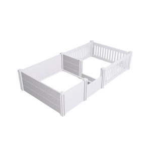 Rooster Farms 2.3m x 1.15m PVC Dog Whelping Box + Playpen Kit - Anti-Crush