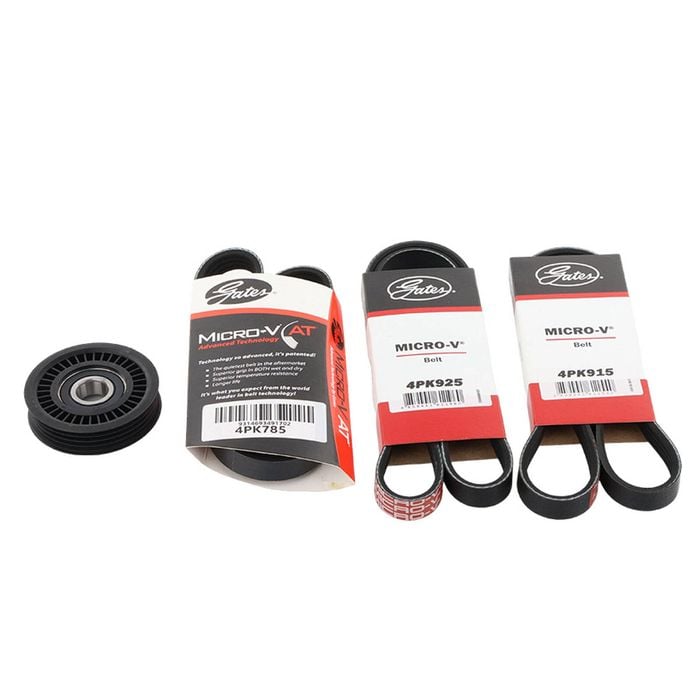 Drive Belt Set with Engine Pulley for Honda Integra DC 1.8 B18B1 B18B2 1993-2001