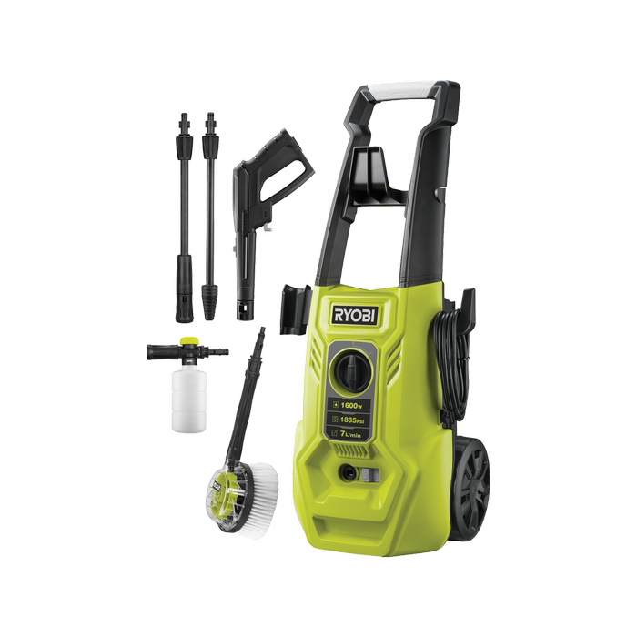 Ryobi 1600W 1885 PSI Pressure Washer
