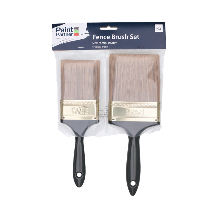 Paint Partner 75 and 100mm Fence Brush Set