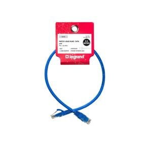 Legrand 0.5m Blue Cat6 RJ45 UTP Patch Lead