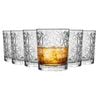 Bormioli Rocco Lounge Vintage Cut Glass Whiskey Tumblers - 275ml - Pack Of 12