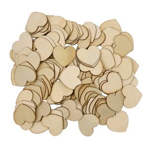 All Set Plywood Heart - 130 Pack