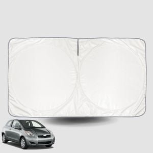 Windscreen Sun Shade for Toyota Yaris 2005-2010 Universal Fit Window Visor UV Block
