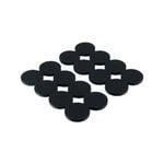 Surface Gard 29mm Round Black Floor Protection - 16 Piece