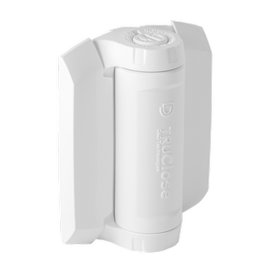 D&D Technologies White TruClose S3 Self-Closing Heavy Duty Hinge