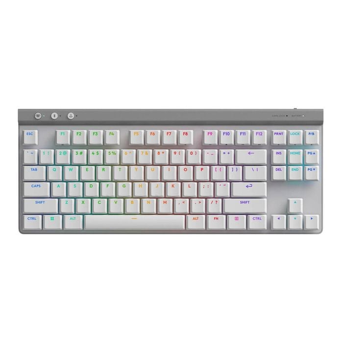 Logitech G515 LIGHTSPEED TKL Tenkeyless Wireless Gaming Keyboard (White)