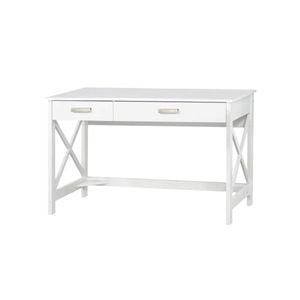 Maestro Furniture Bacay Wooden Home Office Computer Working Desk 120cm Distressed White