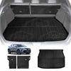 Boot Liner Kick Mats Set For Toyota C-hr Chr 2016-2023 All Weather Heavy Duty Cargo Car Trunk Back Seat Protector