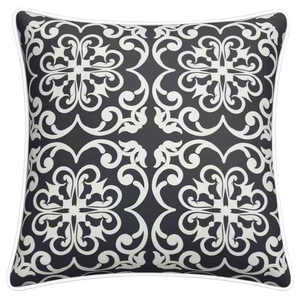 Mojo 45cm Moroccan Navy Cushion Cover With Pipe