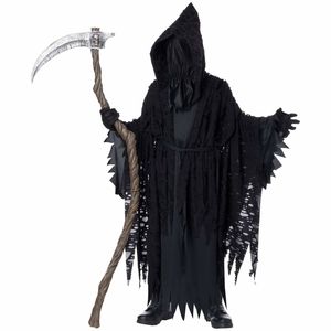 Shadow of Death Grim Reaper Death Horror Halloween Child Boys Costume L