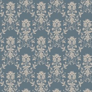Wallpaper Trader Alva Wallpaper Roll 10.05m X 53cm, Indigo