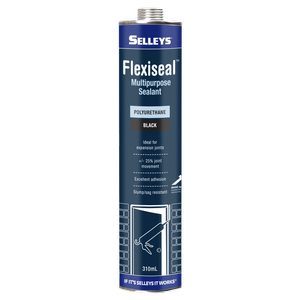 Selleys 310ml Black Flexiseal Polyurethane Sealant - Black