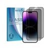 2 Pack MEZON iPhone 14 Pro (6.1") Privacy Anti-Spy Full Cover Tempered Glass