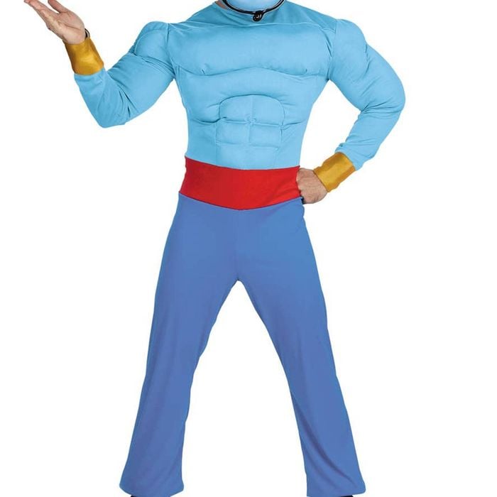 Deluxe Blue Aladdin Genie Mens Costume - Standard