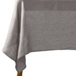 Vintage Design Homewares Grey Hemp Tablecloth 130cm x 180cm