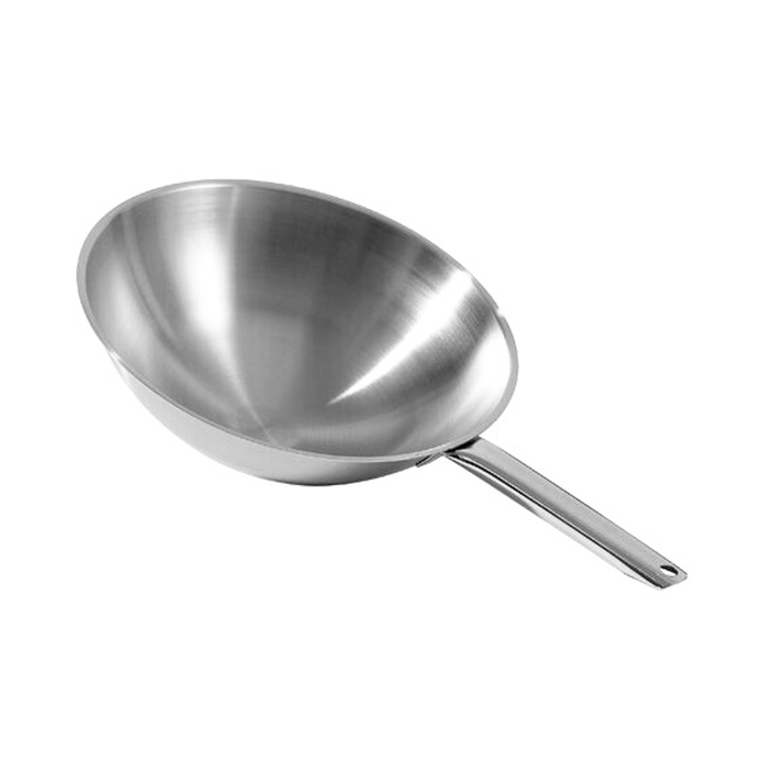 Matfer Bourgeat Stainless Stee Induction Wok - 300mm