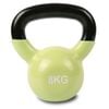 CORTEX 8kg Vinyl Dipped Cast Iron Kettlebell