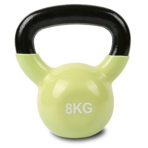 CORTEX 8kg Vinyl Dipped Cast Iron Kettlebell