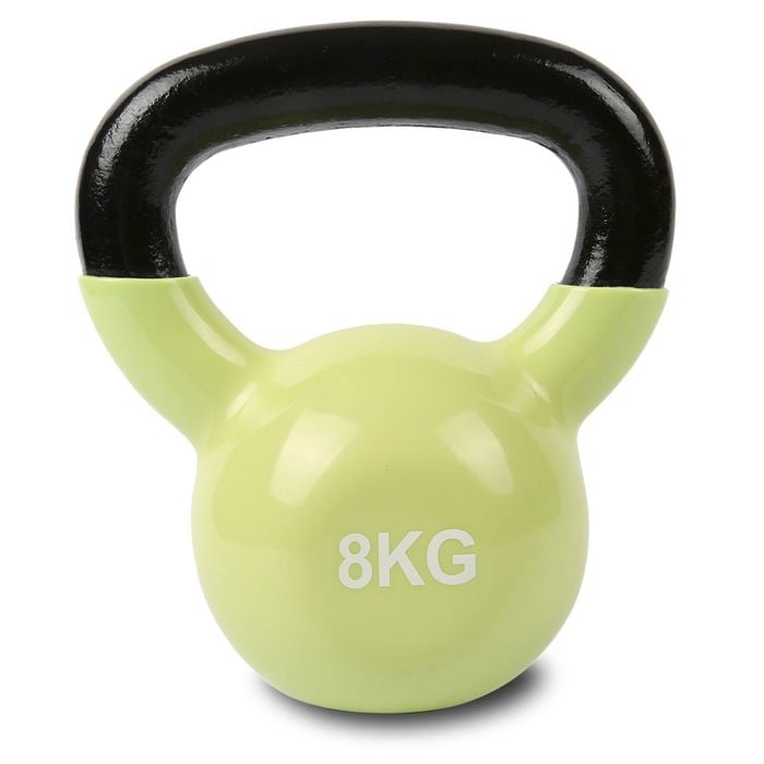CORTEX 8kg Vinyl Dipped Cast Iron Kettlebell
