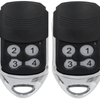 [2 Pack] Replacement BFT Type B RCB TX2/TX4/0678 Mitto Compatible Garage & Gate Remote Control