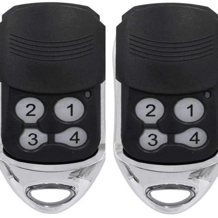 [2 Pack] Replacement BFT Type B RCB TX2/TX4/0678 Mitto Compatible Garage & Gate Remote Control