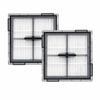 Hygieia Replacement Filters for Roborock Q10V+ Robot Vacuum Cleaner – 2 Pack