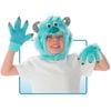 Disney Pixar's Monsters Inc. Sully Headpiece & Gloves Kids Party Costume Blue