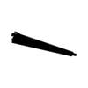 Flexi Storage Home Solutions 350mm Black Double Slot Wire Shelf Bracket